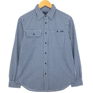 古着 ラルフローレン Ralph Lauren POLO RALPH LAUREN ギンガムチェック 長袖 ワークシャツ レディースL /eaa414400