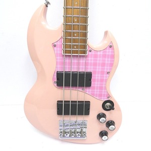 Dz791113 ESP×バンドリ！Collaboration 牛込りみ Modelミニベース BanG Dream! VIPER BASS Rimi Pink 未使用・開封品