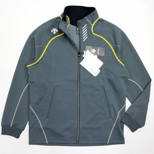 ★デサント DESCENTE 新品 メンズ 吸汗速乾 ドライ UVCUT トレーニング ジャージ ジャケット Mサイズ[DTM1910BCHY1N-M] 一 二 壱★QWER