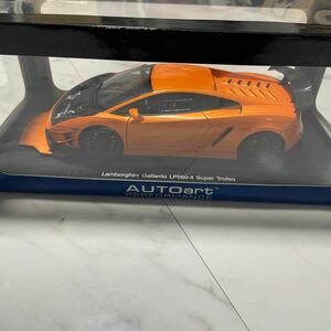 《箱付き》【1/18スケール】Lamborghini Gallardo LP560-4 Super Trofeo AUTOart ミニカー 模型 コレクション放出 ランボルギーニ ガヤルド