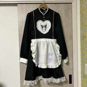 新品未使用 Avail × Sanrio ワンピース クロミ メイド服 アベイル サンリオ M 地雷系 地雷服 コスプレ 