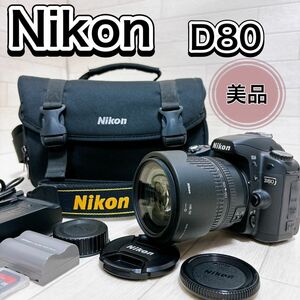 Nikon デジタル一眼レフカメラ D80 18-135G レンズキット 良品