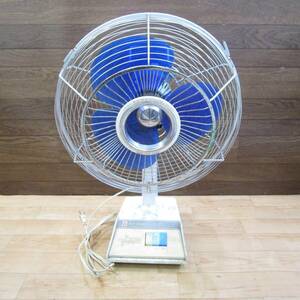 ○ National ナショナル F-30DG ELECTRIC FAN 扇風機 昭和レトロ ○F040607K