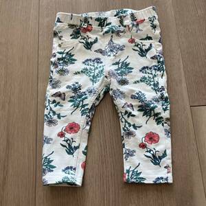 ［No.288］H&M ベビー花柄ズボン　70 74 75 80