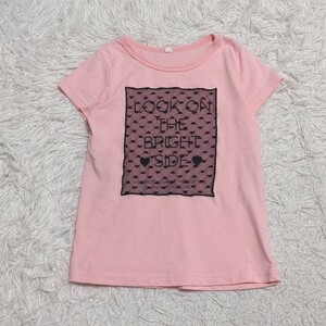 【送料無料】西松屋　 半袖　 Tシャツ　140cm　ピンク　 キッズ　子供服