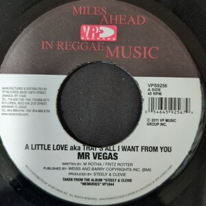 Mr Vegas / A Little Love 