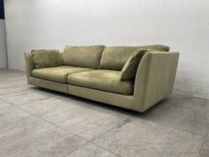 T6503☆美品☆arflex☆アルフレックス☆エーソファ☆A・SOFA☆3人掛けソファ☆ファブリック