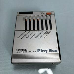 f67 BOSS HA-5 HEADPHONE AMP Play Bus ヘッドフォンアンプ 通電可　送:60