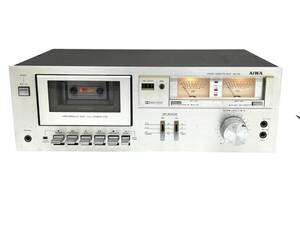 12E2S★通電OK★ AIWA/アイワ（AD-F20）カセットデッキ ジャンク cassette deck