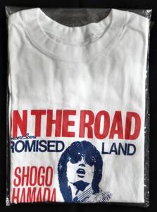 ★浜田省吾★ 超貴重 ON THE ROAD 1983 【PROMISED LAND】ツアーグッズ 白 Tシャツ