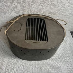 鮎缶/友カン/オトリ缶/真鍮製/釣り/フィッシング/アユ用品/丸型