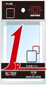 カドまるスリーブ ONE(1mmカド) マットオーバー 60入