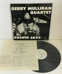 H-1666 LP ジェリー・マリガン・カルテット LLR-88026 見本盤 白レーベル Vinyl WHITE LABEL GERRY MULLIGAN QUARTET Pacific Jazz