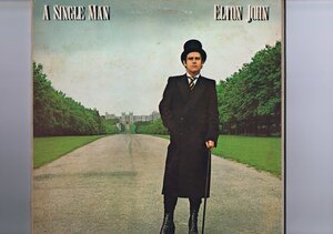 盤質新品同様 国内盤 LP Elton John / A Single Man / エルトン・ジョン シングル・マン インサート付き RJ-7540