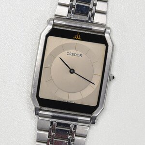 1円 可動品 腕時計 セイコー SEIKO クレドール 7770-5071 クォーツ メンズ SS 同梱不可