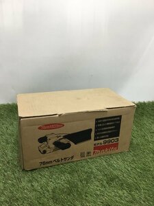 【未使用品】makita マキタ ベルトサンダ 吸じん装置付 76mm 9903 / ITX4OXV72JCO