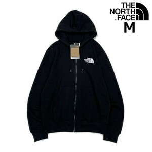 1円～!売切!【正規新品】THE NORTH FACE◆HALF DOME FULLZIP フルジップ パーカー US限定 裏起毛 男女兼用 アウトドア(M)黒 181130-38