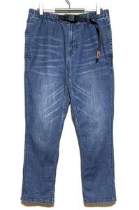 【美品】GRAMICCI × URBAN RESEARCH 別注 COOLMAX DENIM NN-PANTS（M）インディゴ グラミチ クライミング ナロー パンツ ストレッチ