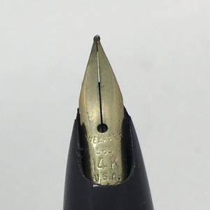 D308-H25-316 ◎ SHEAFFER シェーファー 万年筆 made in USA ペン先 14K/585 文房具 ゴールド ブラック ペン 文具 