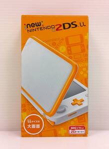 【25】Nintendo ニンテンドー Newニンテンドー2DS LL 本体 JAN-S-OAAA　ホワイト オレンジ