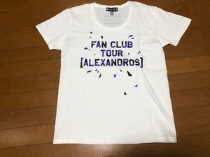 ★即決★ALEXANDROS　アレキサンドロス★FAN CLUBツアー2016 Tシャツ★L★RX-RECORDS★浜辺美波★ウチカレ★菅野美穂★川上洋平★送料230円