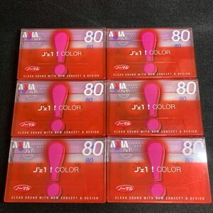 未使用 AXIA Jz1 COLOR ノーマル 80 カセット カセットテープ