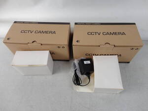 ● CC22 ★ 未使用品　CCTV CAMERA ワイヤレスカメラ2台 TSP-WCS0301P ★ モニターなし