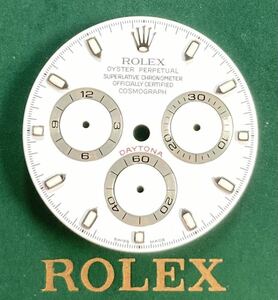 極美品 純正品 Daytona 116520 白文字盤 付属品 ロレックス デイトナ ROLEX White dial 正規品 cal.4130 ルミノバ luminova 白 b