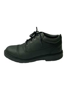 Timberland◆BASIC OX/レースアップブーツ/US10.5/BLK/レザー/53582