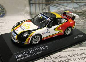 ★絶版*世界1296台*PMA*1/43*Porsche 911 GT3 #9 Supercup 2006