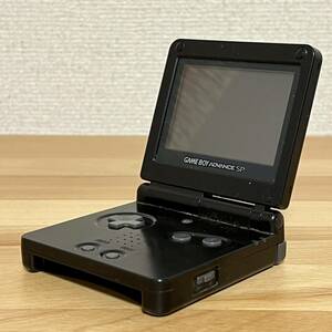 【ジャンク品】GAME BOY ADVANCE ゲームボーイ アドバンス SP AGS-001 本体 ブラック/黒 Nintendo / ニンテンドー / 任天堂 