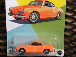 即決☆☆MB 1962 VOLKSWAGEN KARMANN GHIA カルマンギア　フォルクスワーゲン マッチボックス VWテーマ70周年 MATCHBOX　