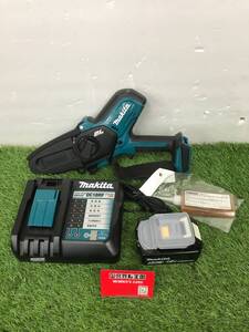 【中古品】★makita(マキタ) 18v充電式ハンディソー (6.0Ahバッテリx1/充電器/ケース) MUC101DRG　ITO8RJBKBXC6