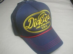 r新品■Dickies (ディッキーズ） キャップ黄紺