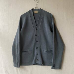 50s USA vintage ニット カーディガン / ウール グレー ビンテージ 40s 60s K3-11026-9376 sale