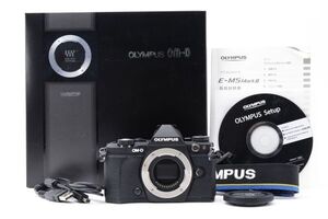 【ジャンク】オリンパス OLYMPUS OM-D E-M5 Mark II ボディ ブラック#4116A1014