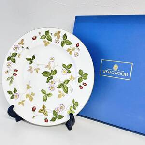 (g)WEDGWOOD ウェッジウッド ワイルドストロベリー 大皿 プレート 洋食器 