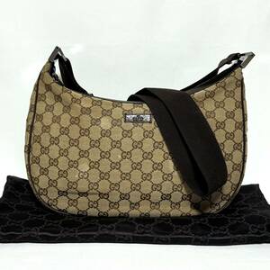  GUCCI グッチ ショルダーバッグ GG キャンバス HB03518