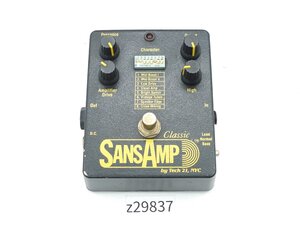 【z29837】Tech 21 SANSAMP サンズアンプ Classic ギター エフェクター アンプシミュレーター 音響機材 格安スタート