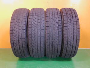 155/65R13 BRIDGESTONE アルト、ミラ、キャロル 製造年2021 4本 バリ溝★A041