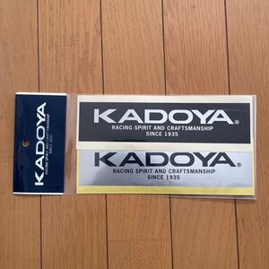 カドヤ　KADOYAのステッカー　2枚組　カッコイイです