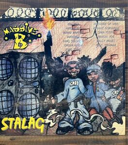 US盤 STALAG / V.A. (LP) MASSIVE B シュリンク　美盤　90