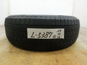 L-5387 中古スタッドレス ブリヂストン BLIZZAK VRX3 195/60R16 89Q (1本)