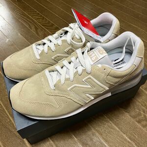 未使用　ニューバランス 996 27.5 cm996WE 9.5 ベージュ　997 574 1400 タグ付き