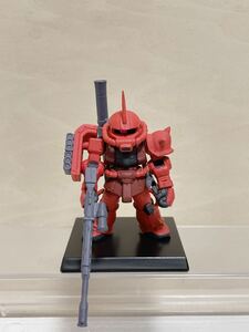 【開封品】ガンダムコンバージ #02弾 127 128 シャア専用ザクⅡ A装備 + B装備