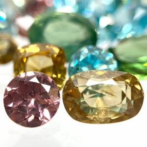 1円〜!!〔天然ジルコンおまとめ56ct〕n 約11.2g ルース 裸石 宝石 zircon jewelry ジュエリー w5 9