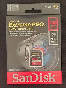 a779-a784 新品 SanDisk 128GB Extreme Pro SDXC SDSDXXD-128G 海外パッケージ品