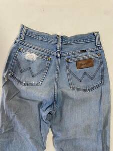 セール即決1円　★90s ビンテージ Wrangler ラングラー デニムパンツ ジーンズ ジーパン メンズ ヴィンテージ 古着 ウエスト70cm 股下81cm