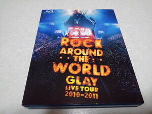 ●　GLAY グレイ　Blu-ray　【　ROCK AROUND THE WORLD 2010-2011　♪盤面美品　】　