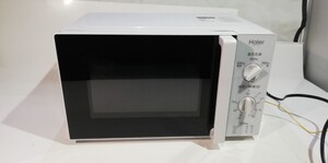 管157【動作確認、中古現状、東大阪市渋川町引取大歓迎】Haier ハイアール 電子レンジ ターンテーブル 700W JM-17F-60 60Hz専用 多数出品中